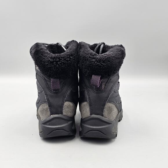Merrel Women's Size 6.5 US VGC Damson Black Insulated Fleecd Winter Ankle Boots - Picture 4 of 8